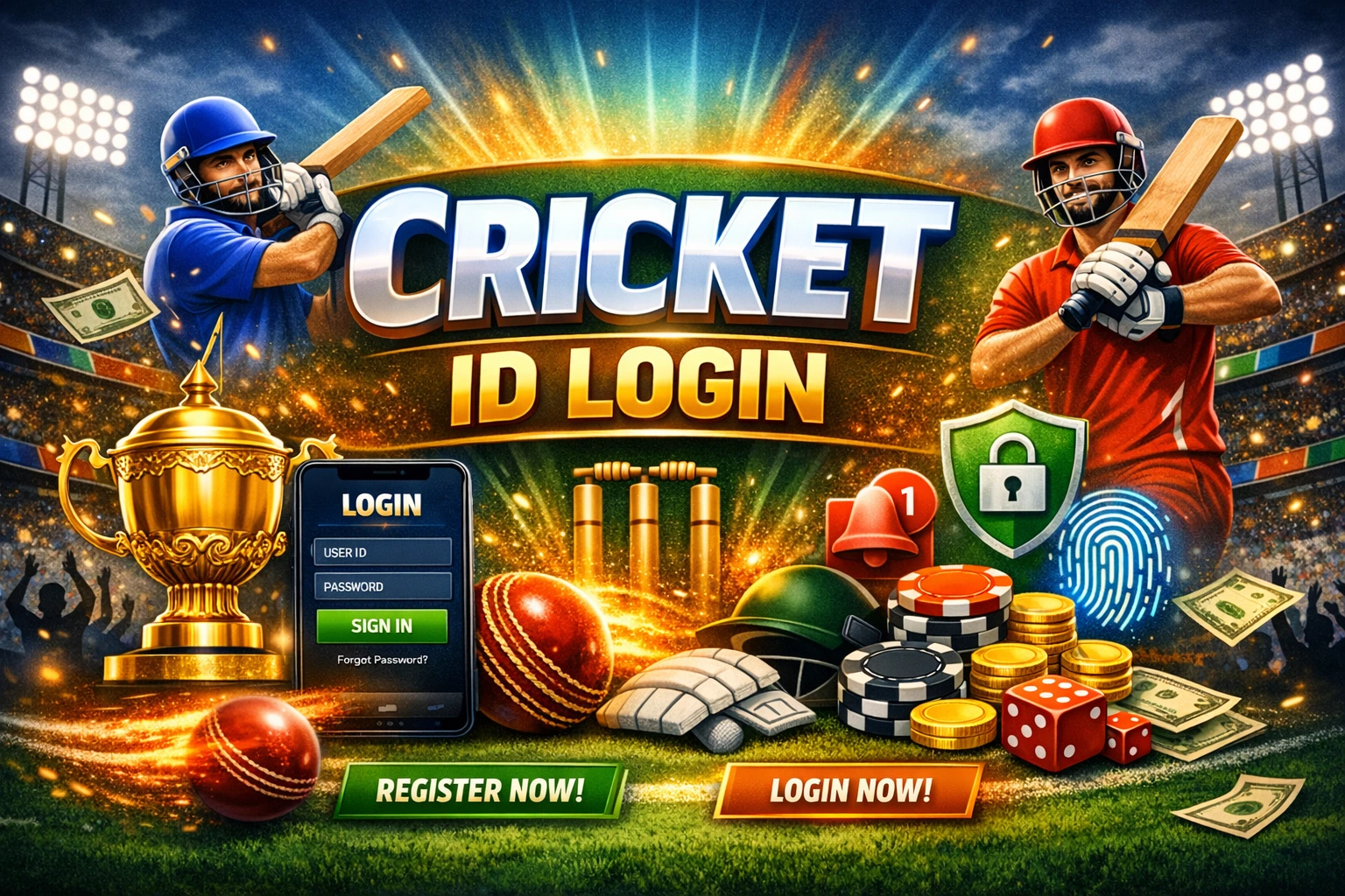 cricket id login